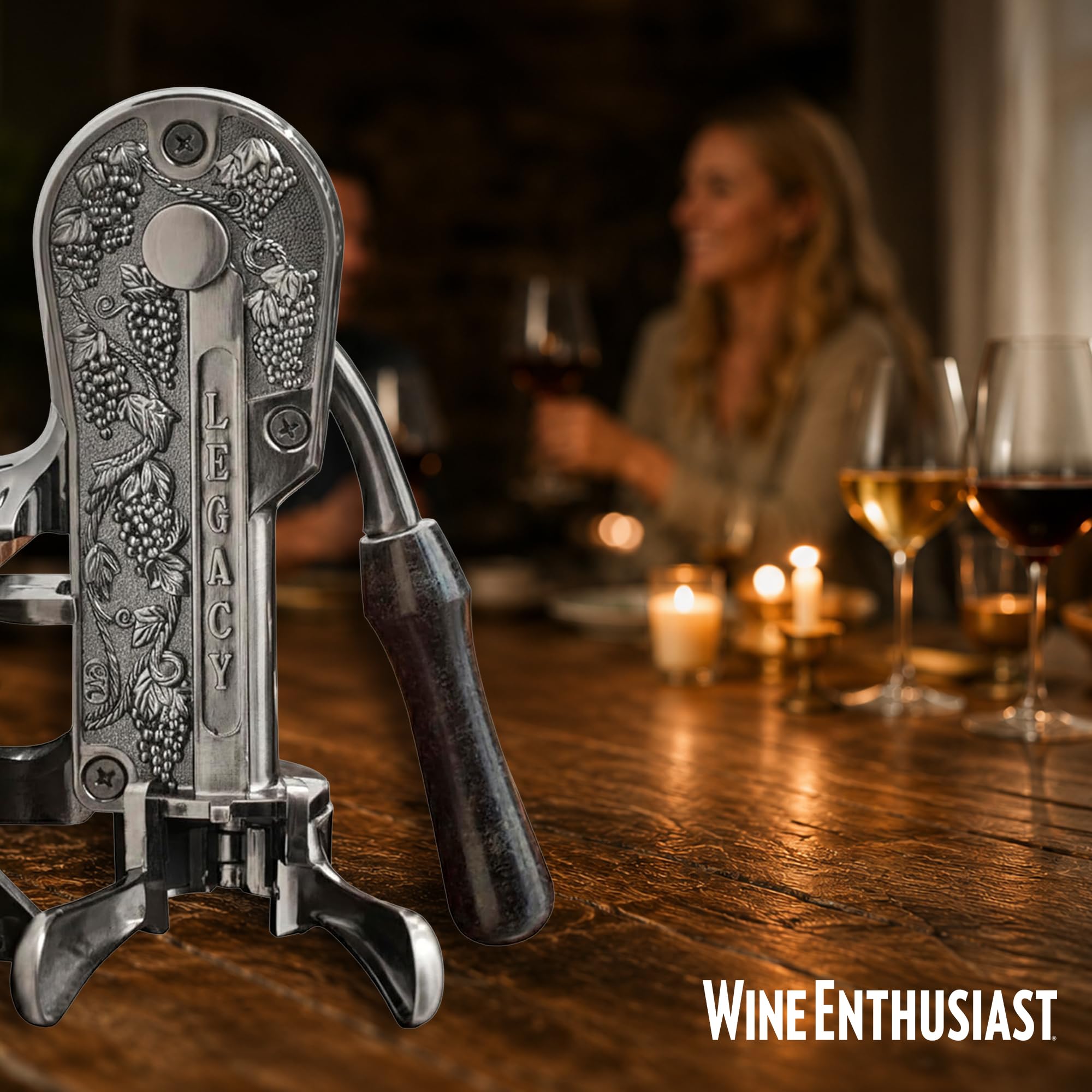 Amazon.com: Wine Enthusiast Legacy Corkscrew – Durable Wine Opener